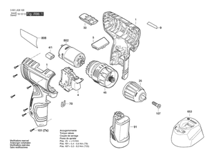 BOSCH GSB 120-LI - 3601JG8100