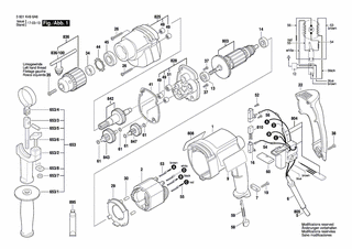 BOSCH GBM 13 HRE - 3601K496A6