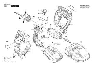 BOSCH PSR 18 LI-2 Ergo - 3603JB0100