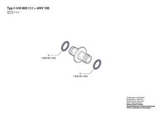 BOSCH ASV 100 - 0600800012