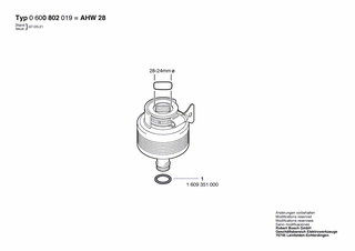 BOSCH AHW 28 - 0600800019