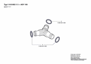 BOSCH ASY 100 - 0600802013
