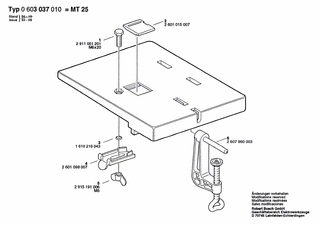 BOSCH MT 25 - 0603037010
