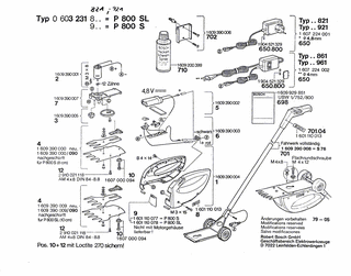 BOSCH P 800 S - 0603231960