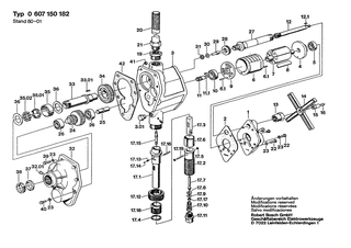 BOSCH Bohrmaschine - 0607150182