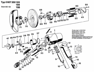 BOSCH Pw-Vertikalschleifer - 0607350183