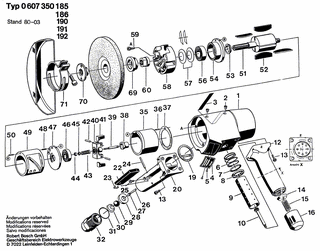 BOSCH Pw-Vertikalschleifer - 0607350185