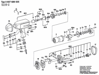 BOSCH Pw-Schlagschrauber-Serv - 0607689505