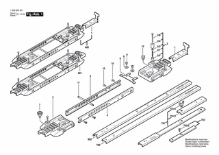 BOSCH Schablone - 1608830031