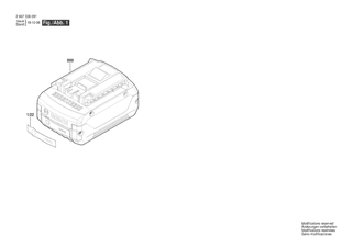 BOSCH GBA 18V - 2607336091