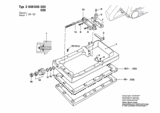 BOSCH Schleifrahmen - 2608005025