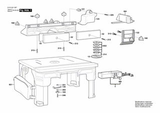 BOSCH RAS800 - 2610001997