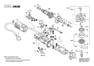 BOSCH GWS 750-115 - 3601C941R1