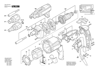BOSCH GSR 6-45 TE - 3601D45141