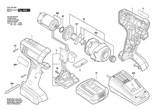 BOSCH GDR 14,4 V bare - 3601JB34E0