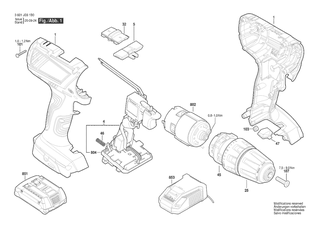 BOSCH GSR 18-2-Li Plus - 3601JE61B0
