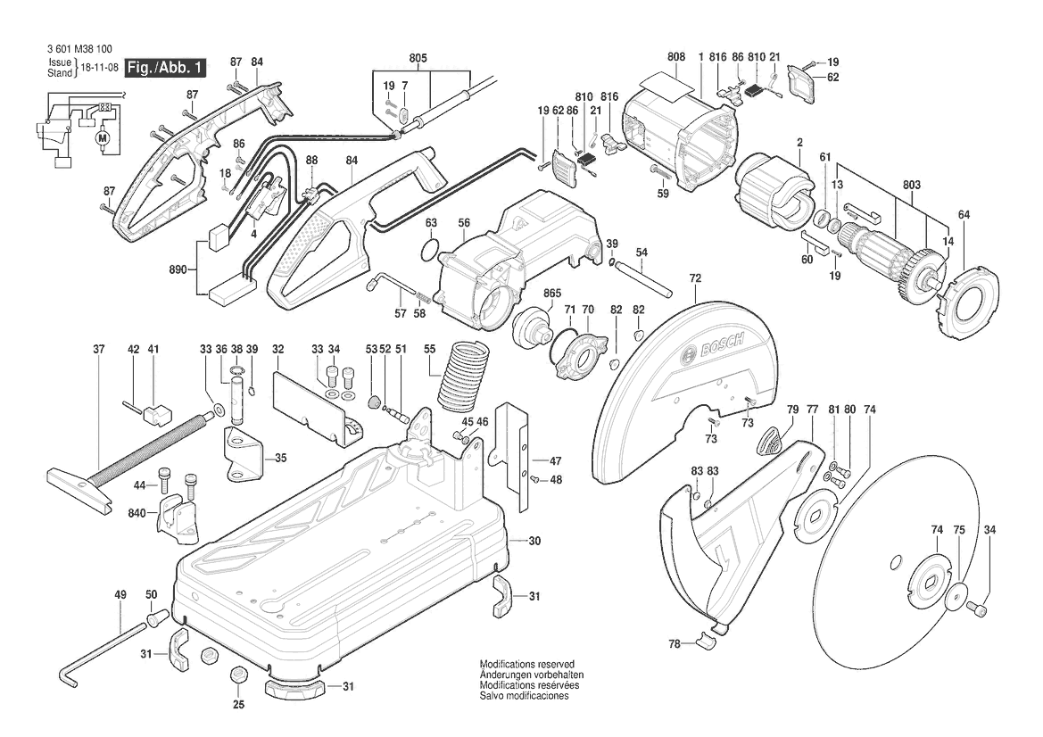 BOSCH GCO 20-14 - 3601M38100