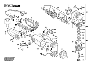 BOSCH GWS 24-180 B - 0601853173