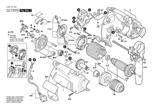 BOSCH GSB 13 RE - 0601131732