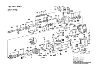 BOSCH Schlagbohrmasch - 0601174632