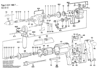 BOSCH GSB 18-2 - 0601180732