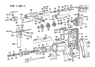 BOSCH Percussion Drill - 0601197732