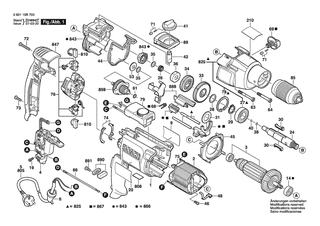BOSCH GSB 20-2 RCE SK - 060119B732