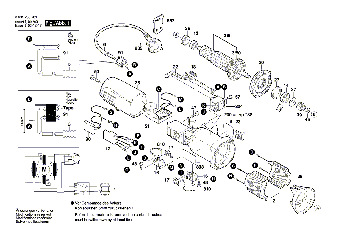 BOSCH GEX 150 TURBO - 0601250732