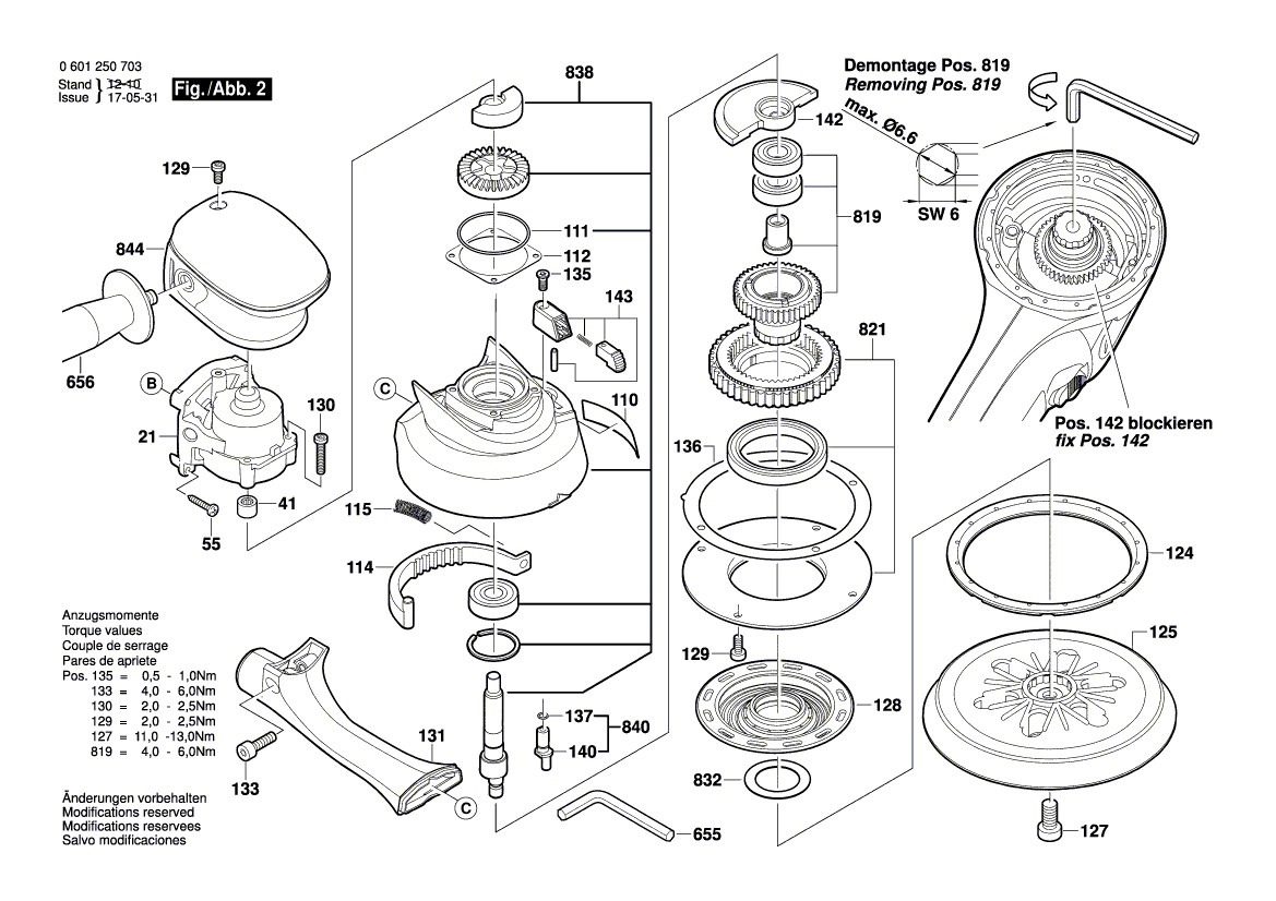 BOSCH GEX 150 TURBO - 0601250732