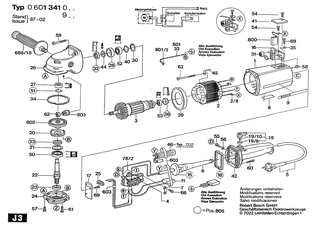 BOSCH ANGLE GRINDER - 0601341032