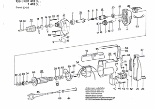 BOSCH Bohrschrauber - 0601413032