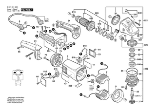 BOSCH GWS 21-230 JHV - 0601852G32
