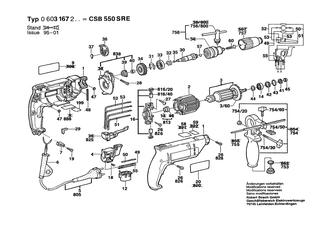 BOSCH CSB 550 SRE - 0603167232