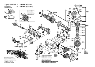 BOSCH PWS 20-230 - 0603249832