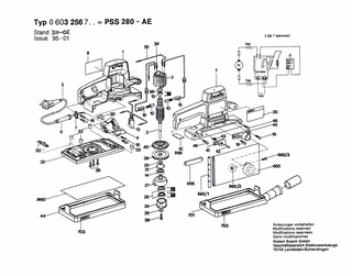BOSCH PSS 280 AE - 0603256732