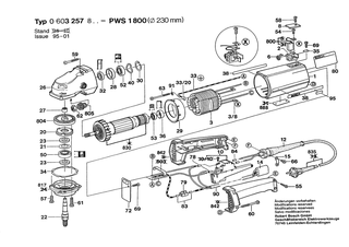 BOSCH PWS 1800 - 0603257832
