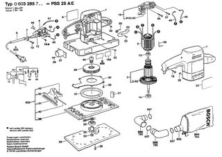 BOSCH PSS 28 AE - 0603285732