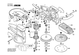 BOSCH PEX 420 AE - 0603298632