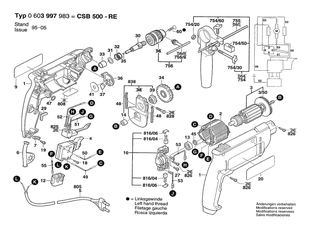 BOSCH CSB 570 RE - 0603997983