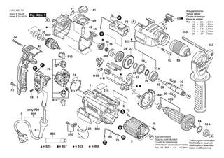 BOSCH GSB 21-2RTC - 3601A9C731