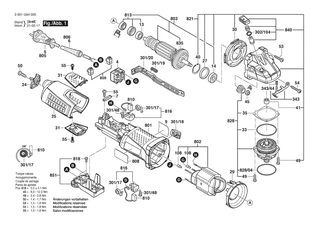 BOSCH GWS 12-125 CIE - 3601G94030