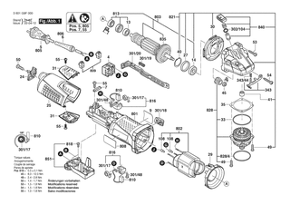 BOSCH GWS 13-125 CIE - 3601G9F030