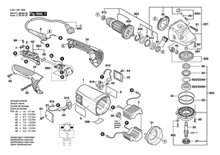 BOSCH GWS 22 - 230 JH - 3601H82M30