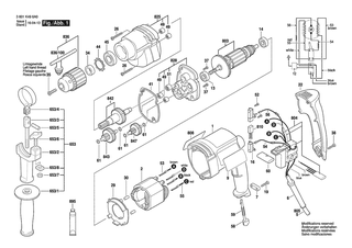 BOSCH GBM 13 HRE - 3601K496A1