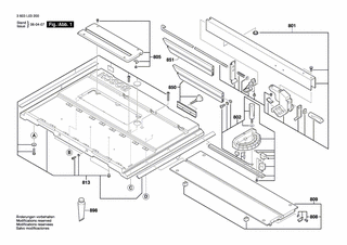 BOSCH PTS 10 - 3603L03230