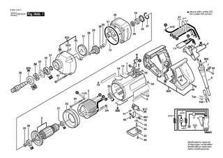 BOSCH Bohrmaschine - 0601119741