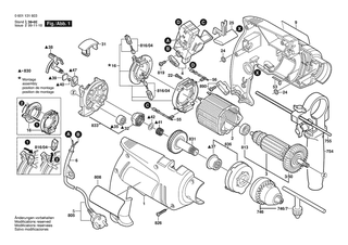BOSCH GSB 13 RE - 0601131642