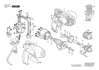 BOSCH GBM 450 RE - 0601144541