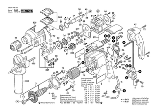 BOSCH GSB 22-2 RE - 0601146542