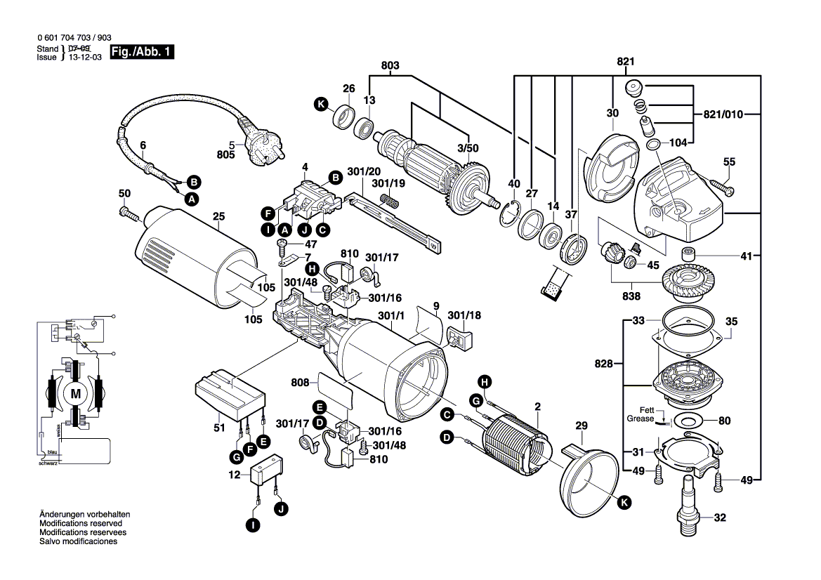 BOSCH GWS 14-125 C - 0601704741